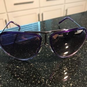 Carrera Purple Aviator Sunglasses